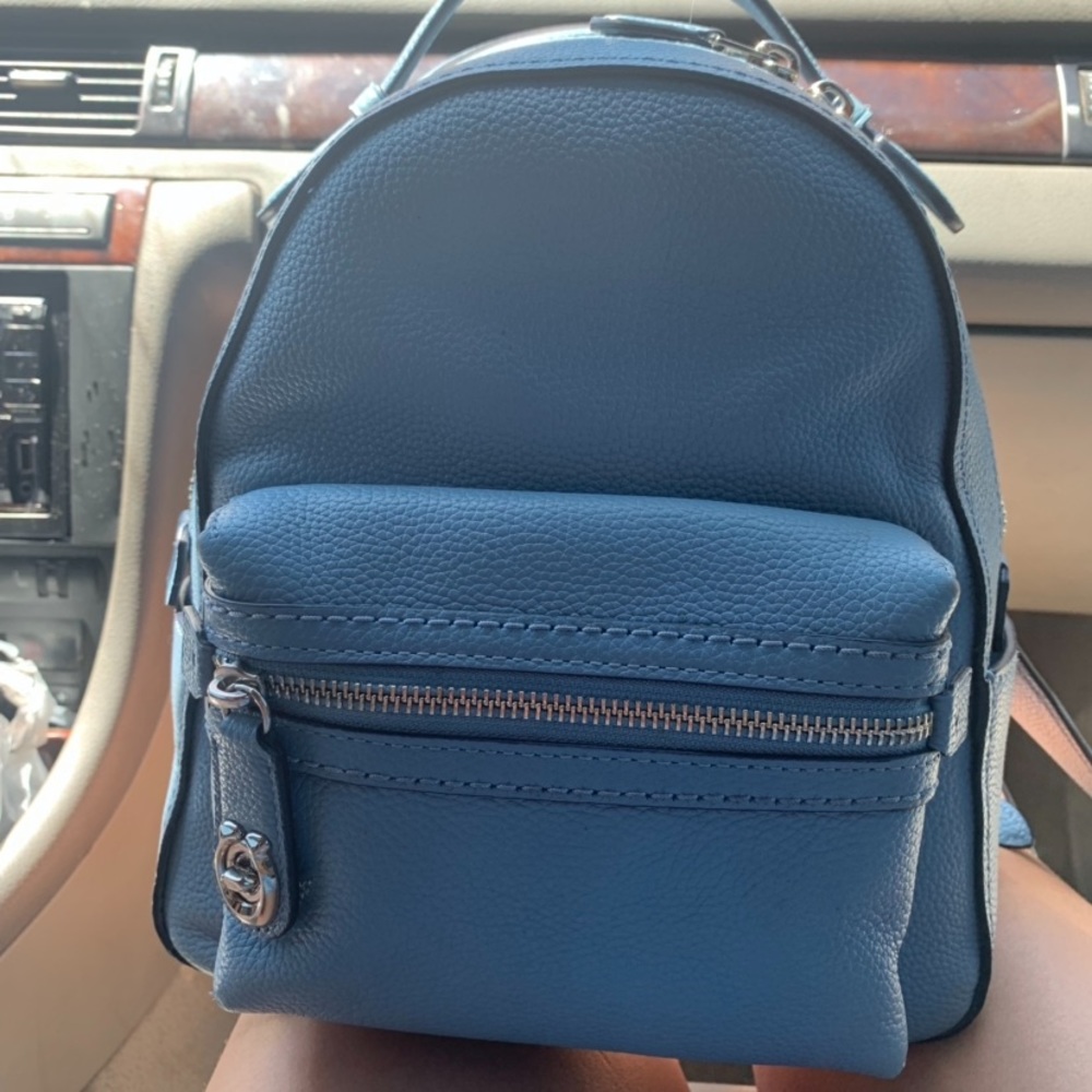 Authentic Coach Backpack babyblue Mini - Picture 3 of 6